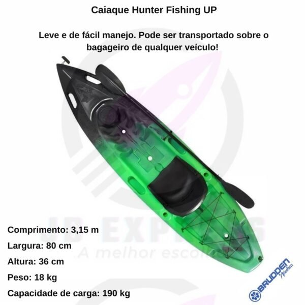 Caiaque Hunter Fishing Up Brudden Náutica - Imagem 8