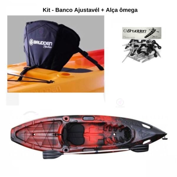 Kit Banco Ajustável + Alça Ômega Brudden Náutica - Imagem 4