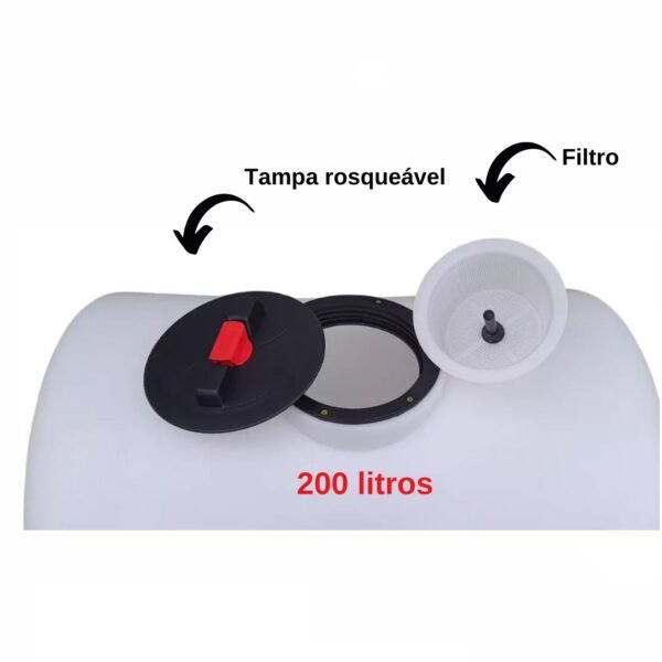 Tanque Agrícola 200 Litros CHM - Imagem 7